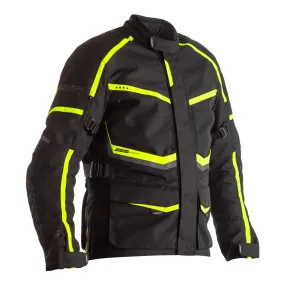 RST Maverick CE Textile Jacket - Black / Neon