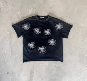 SpiderWeb Stone Wash TEE oversized.