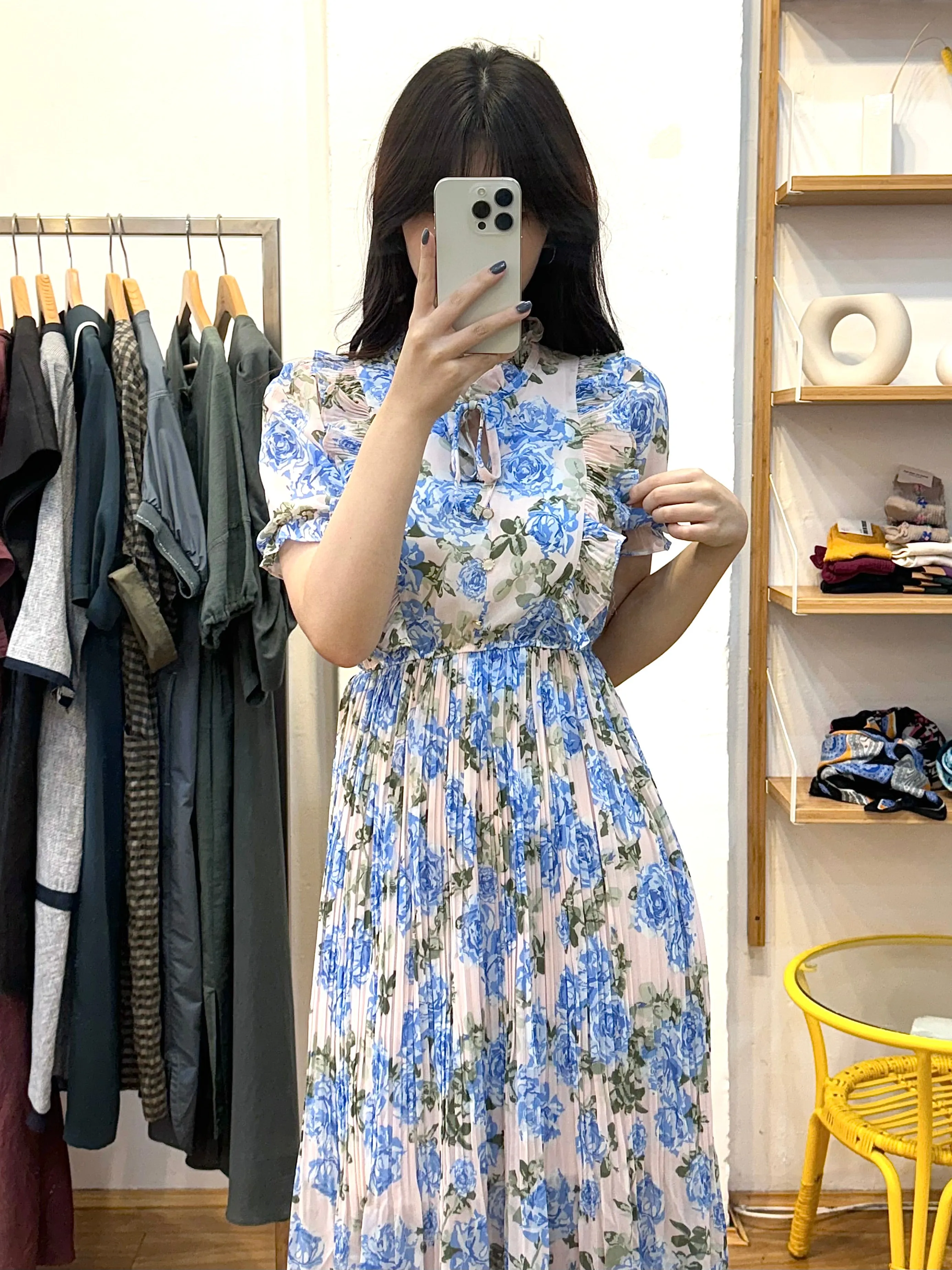 Spring Garden Floral Dress