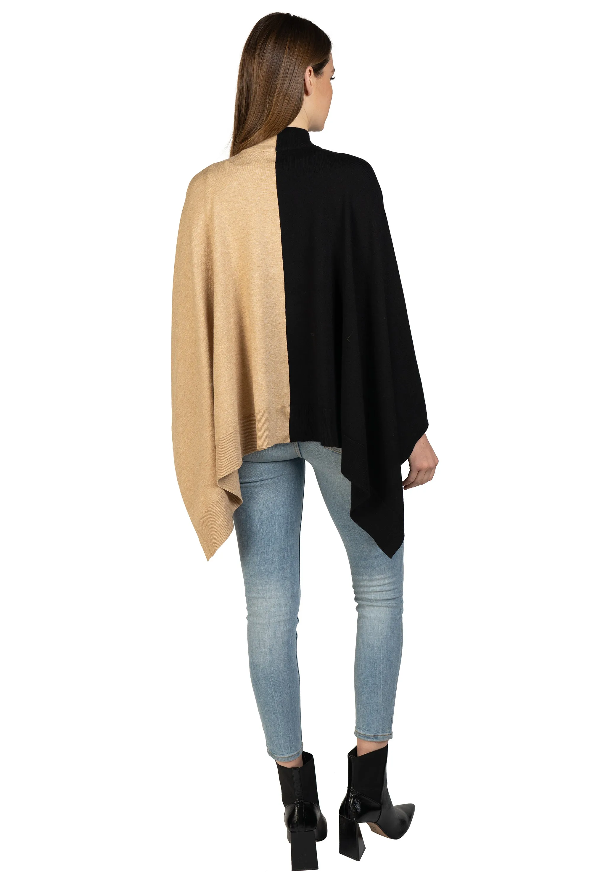 Two-Toned Poncho