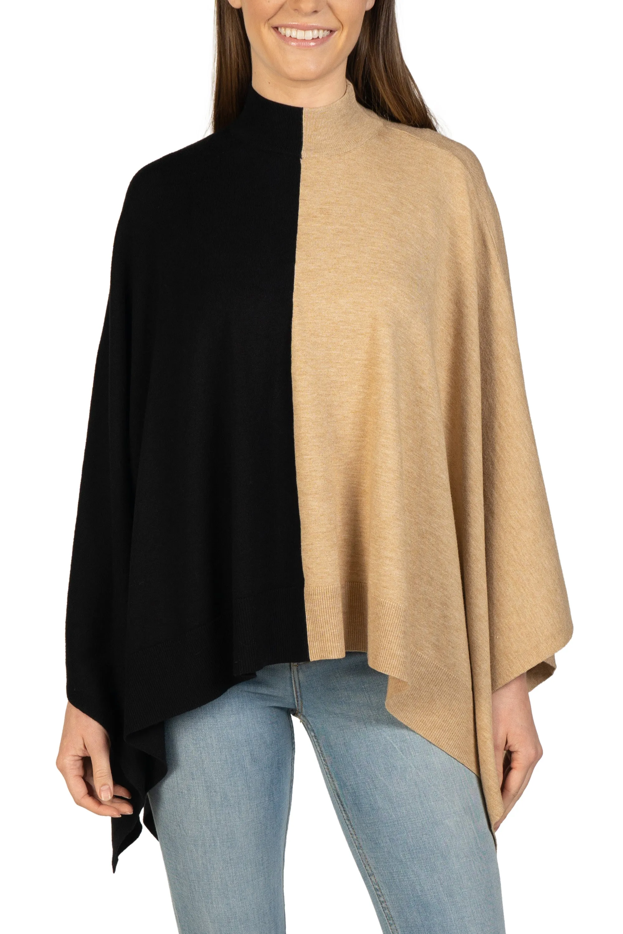 Two-Toned Poncho