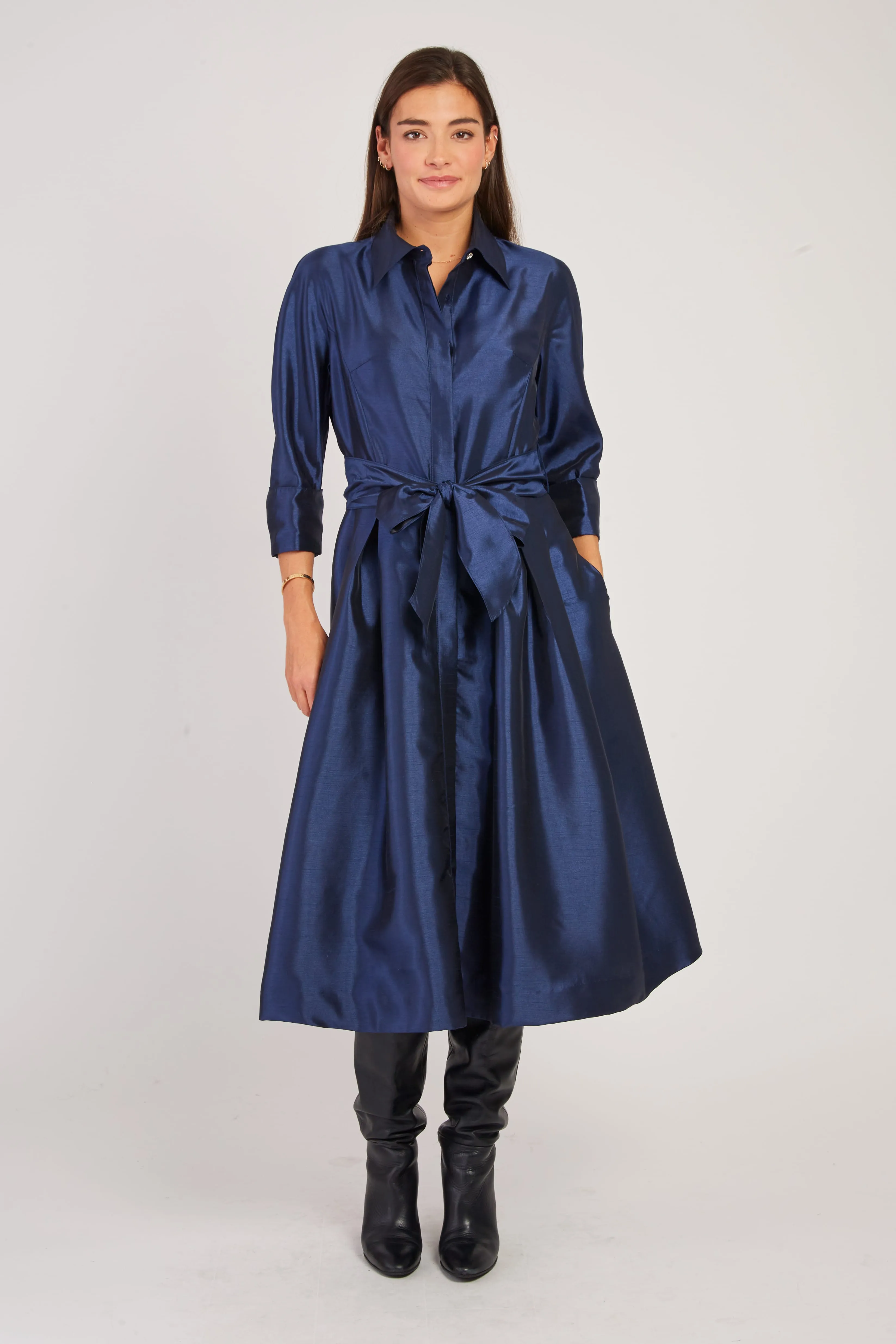 Valina  Dress - Lapis