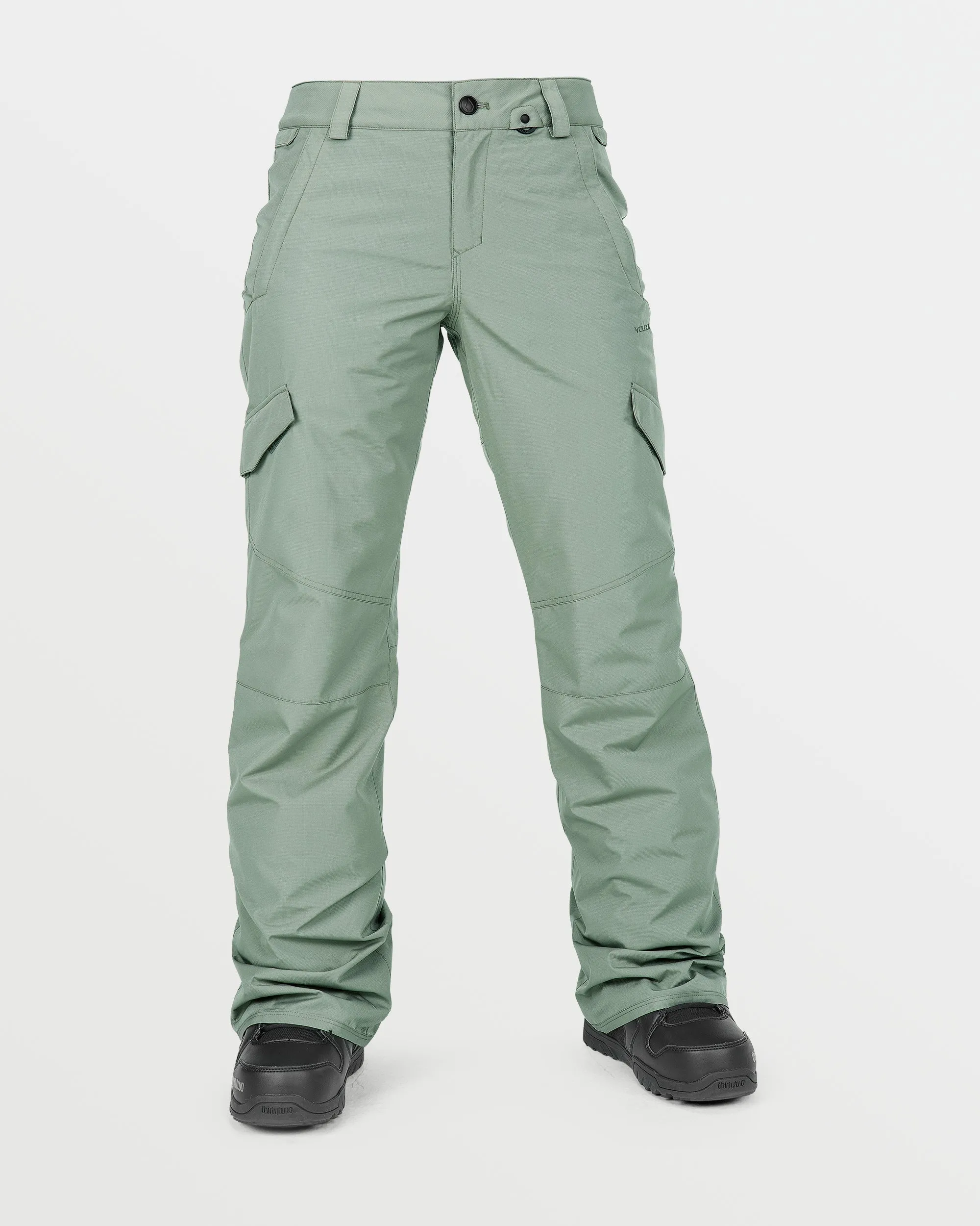 Womens Bridger Insulated Pants - Lichen Green