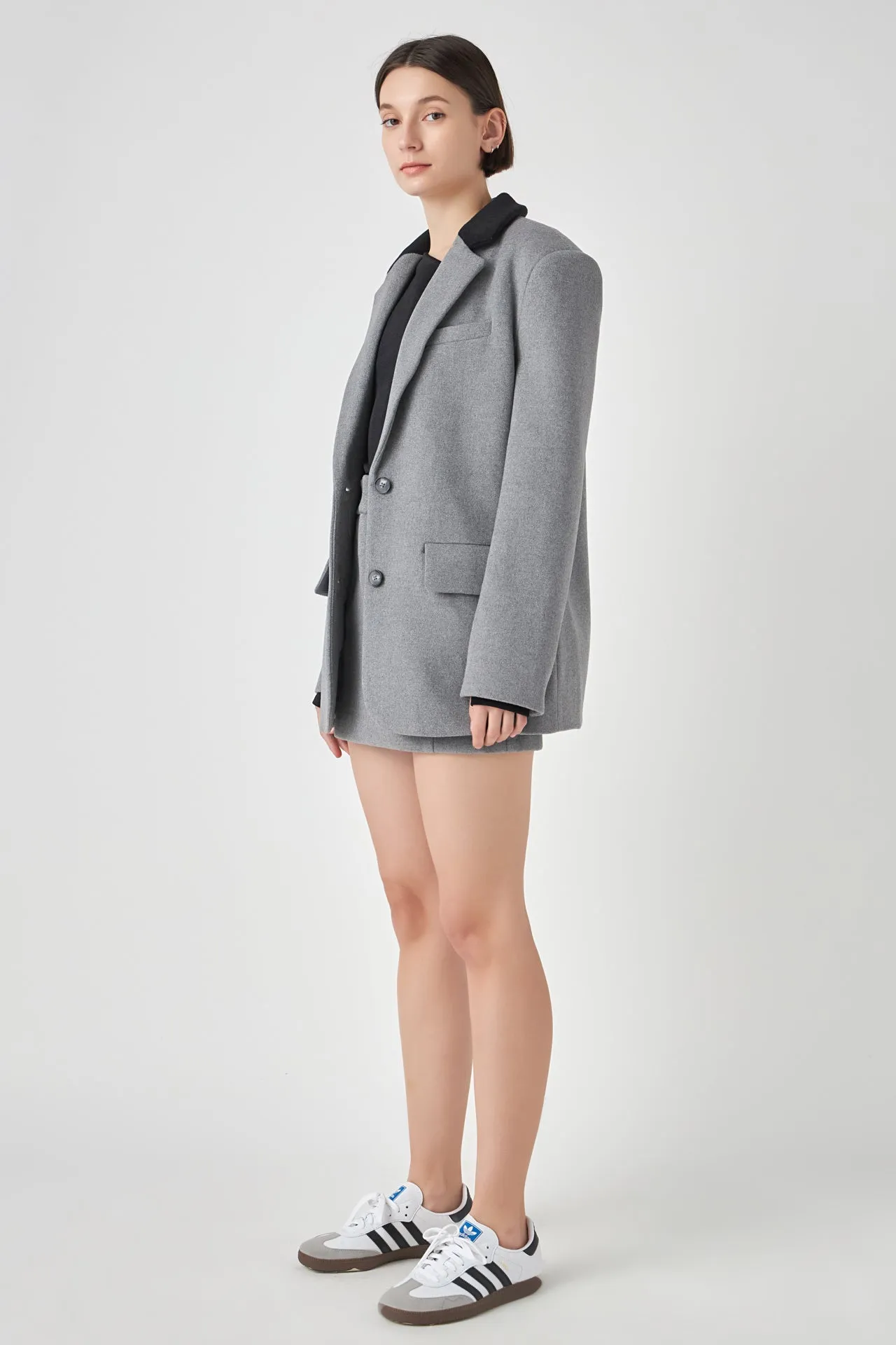 Wool Oversize Blazer