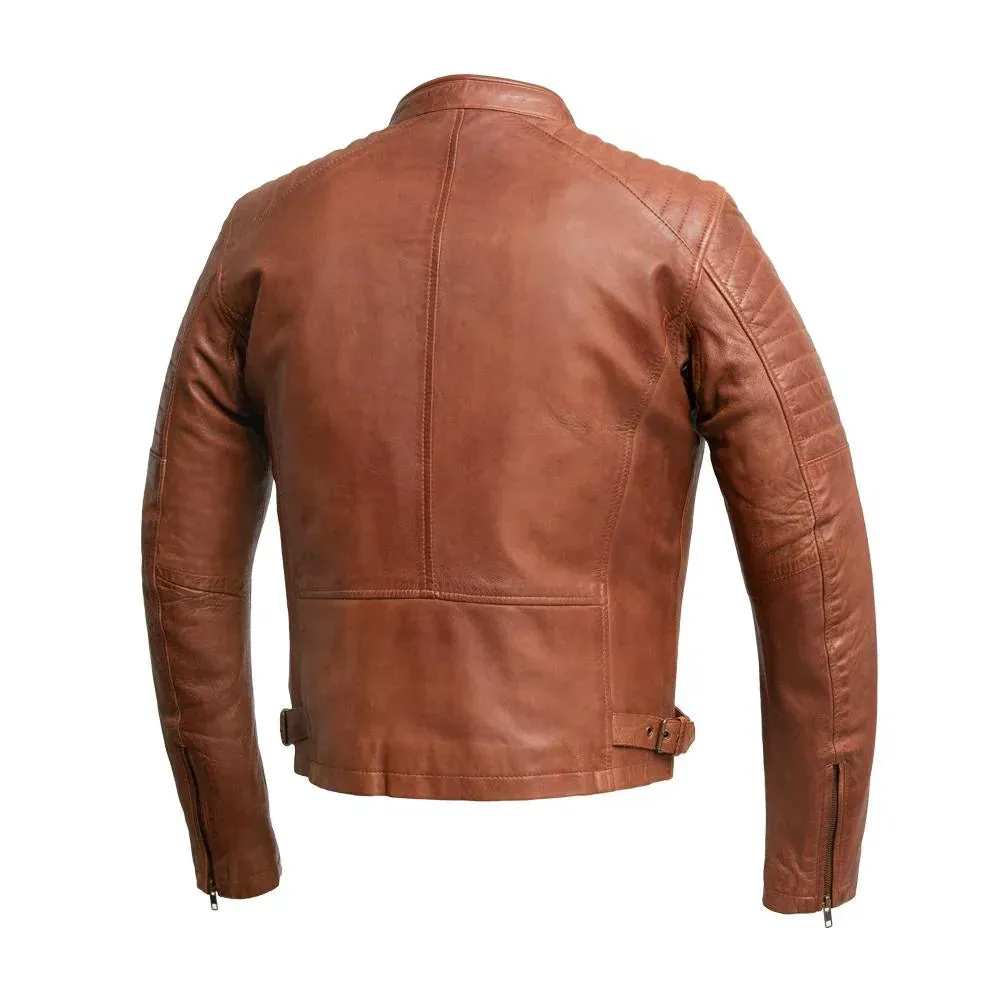 Zack Men's Fashion Leather Jacket