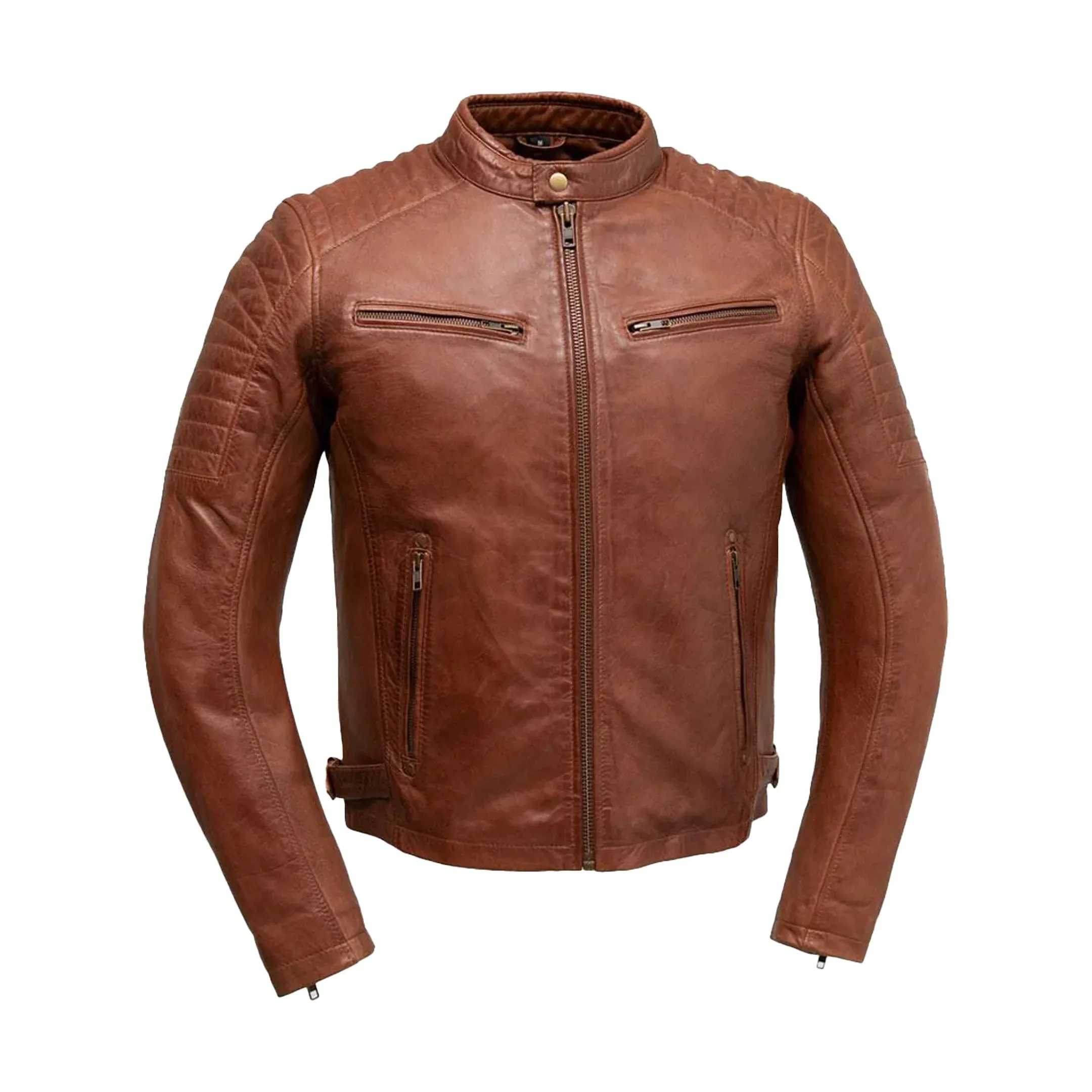 Zack Men's Fashion Leather Jacket